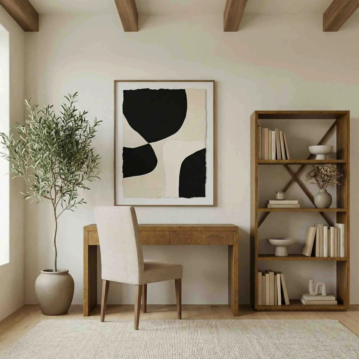 New York Bookcase 90cm - Mango Wood