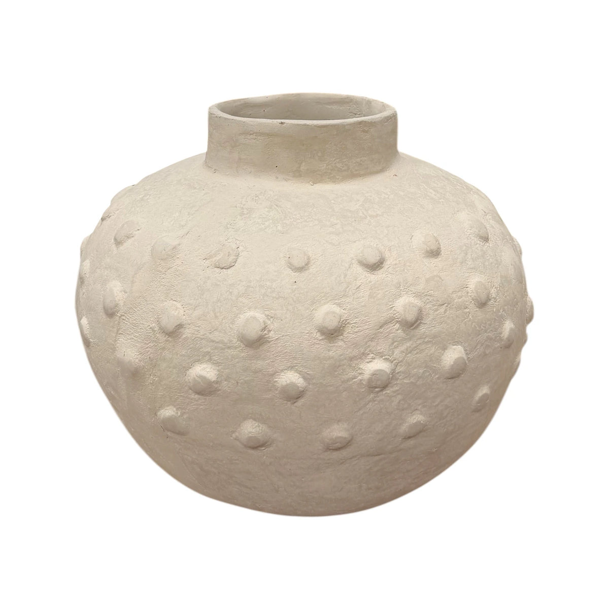 Nina Dot Paper Mache Vase