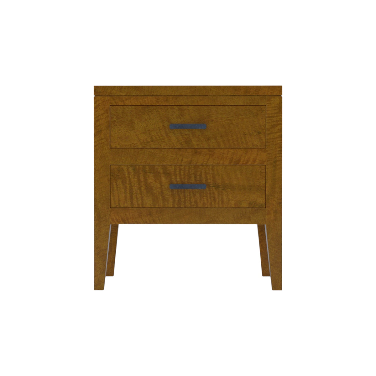 New York 2 Drawer Bedside Table - Mango Wood
