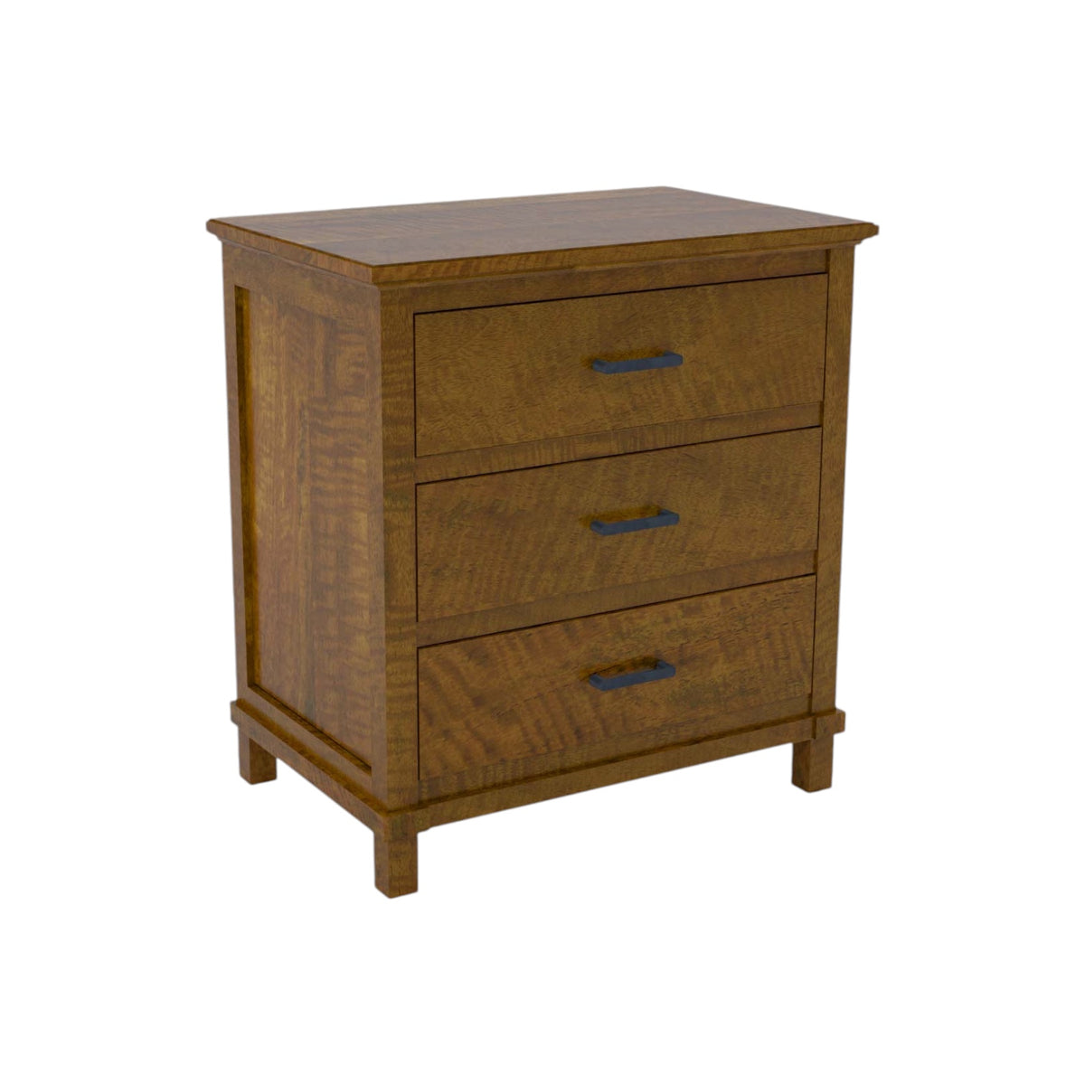 Newport 3 Drawer Chest - Mango Wood