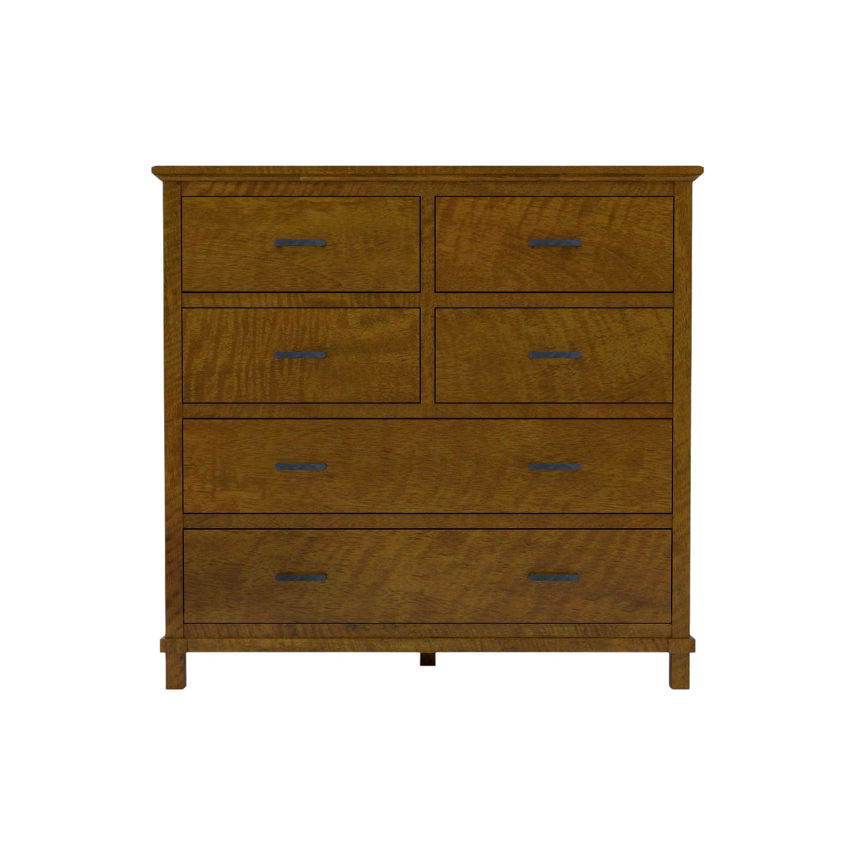 Newport 6 Drawer Chest - Mango Wood