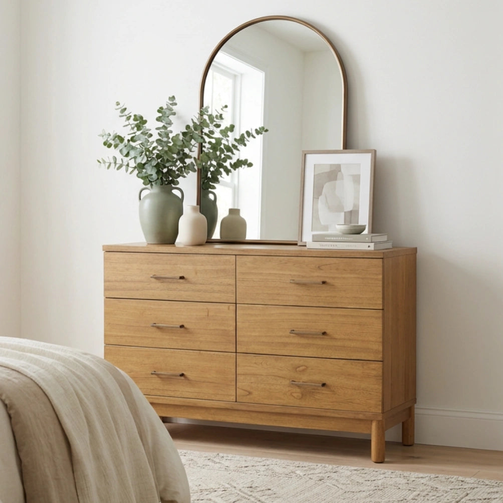 Noto 6 Drawer Chest - Natural