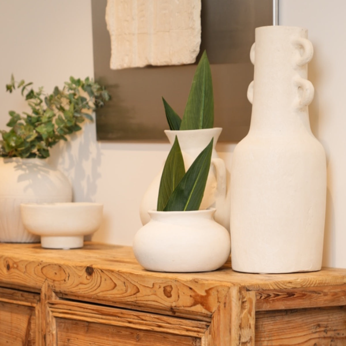 Celine Paper Mache Vase - Large