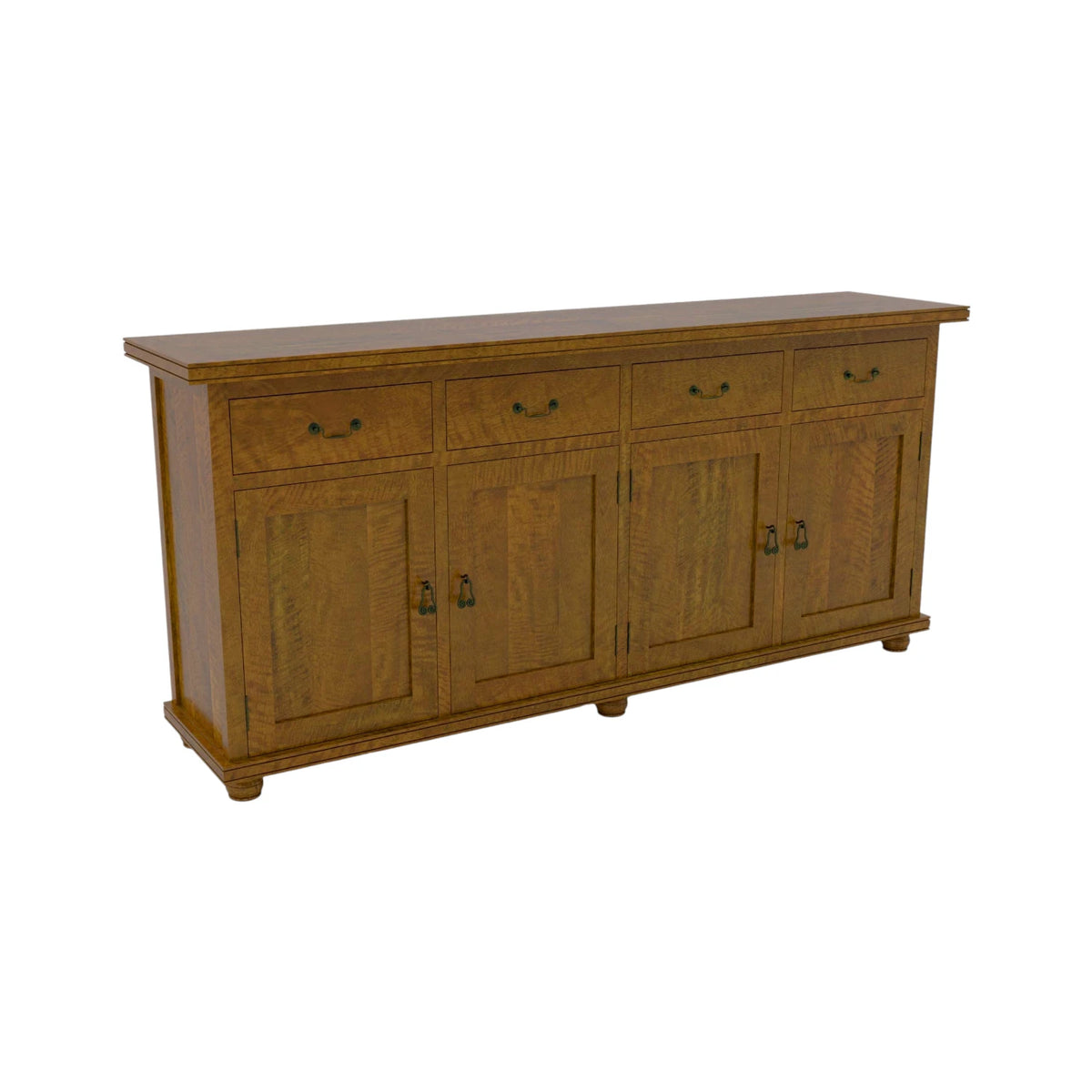 Phoenix Buffet 200cm - Mango Wood Parquetry