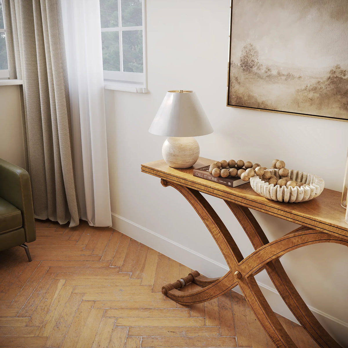 Phoenix Console 110cm - Mango Wood