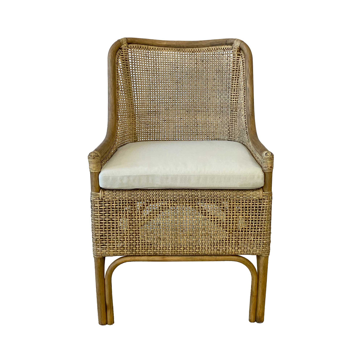 Raffles Rattan Dining Chair with Cushion