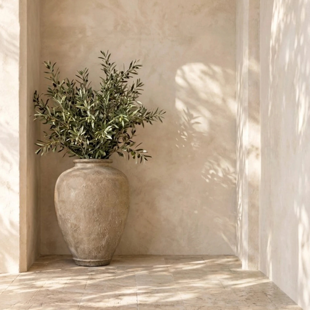 Rustic Sandstone Urn - 100cm