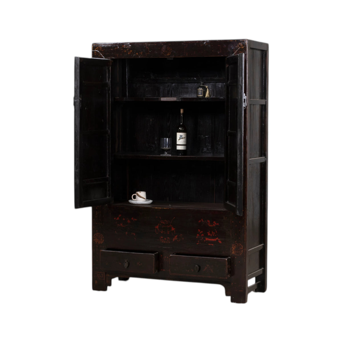Cabinet with 2 Doors & 2 Drawers - 2025-106-O