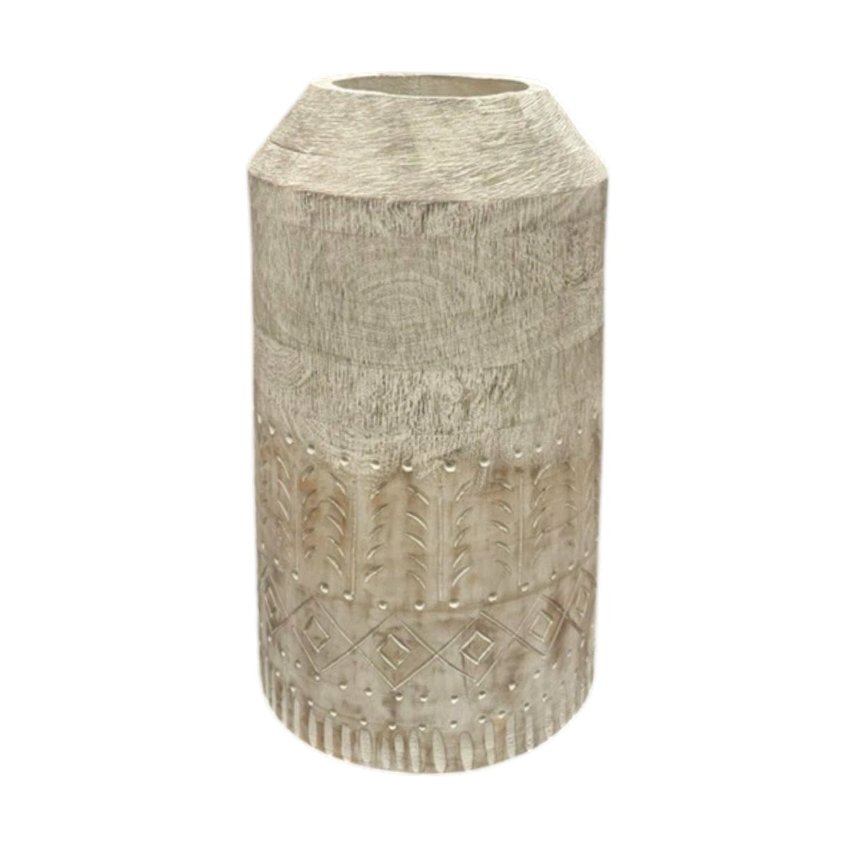 Sorrento Carved Vase - Large