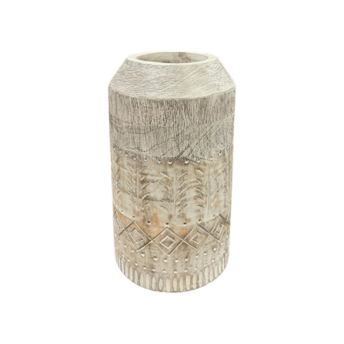 Sorrento Carved Vase - Small