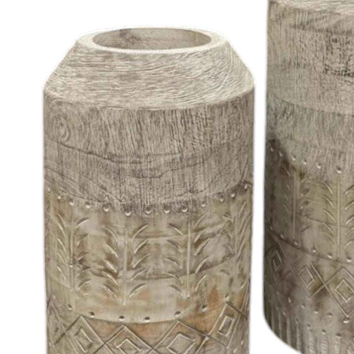 Sorrento Carved Vase - Small