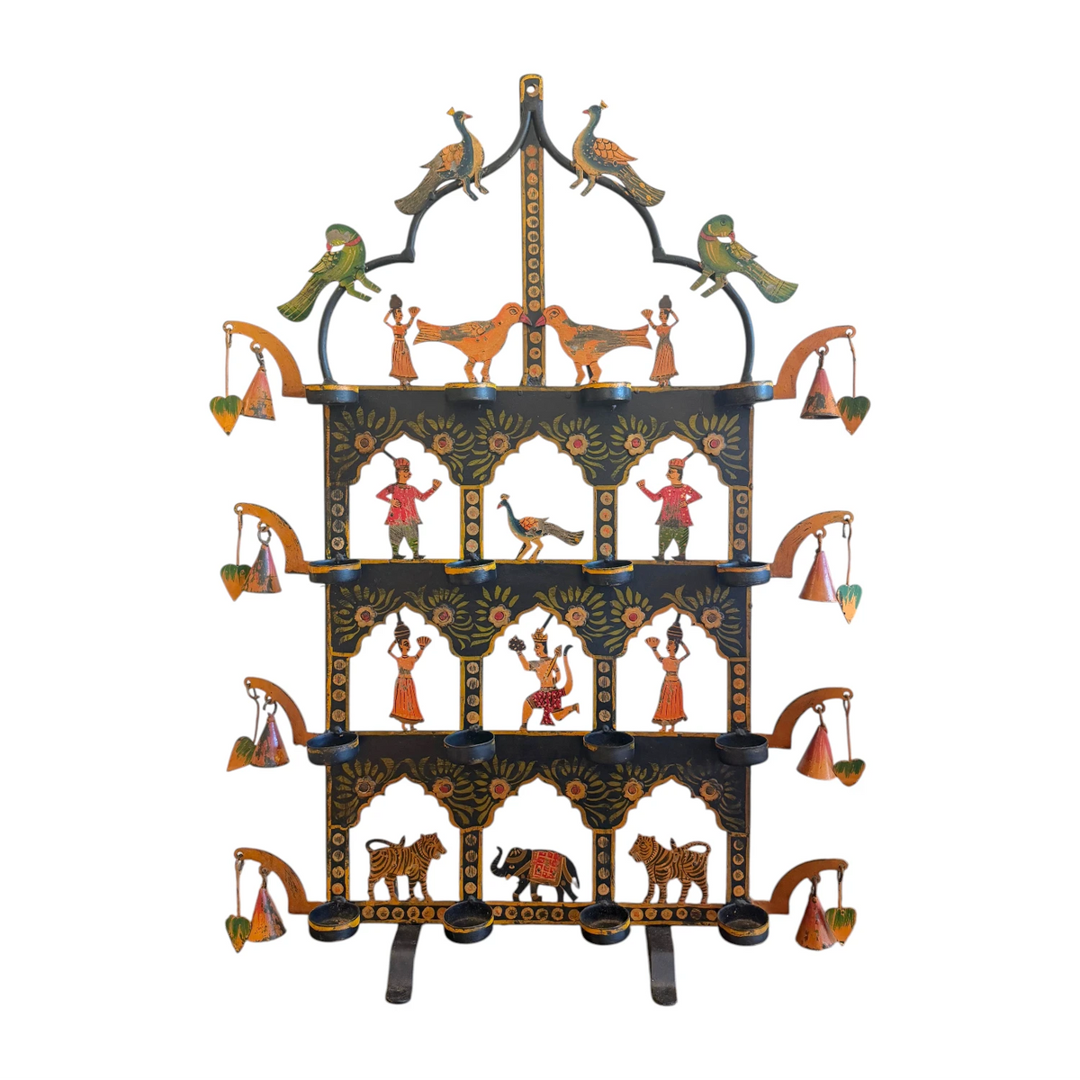 Rajasthani Iron Toran Candle Stand