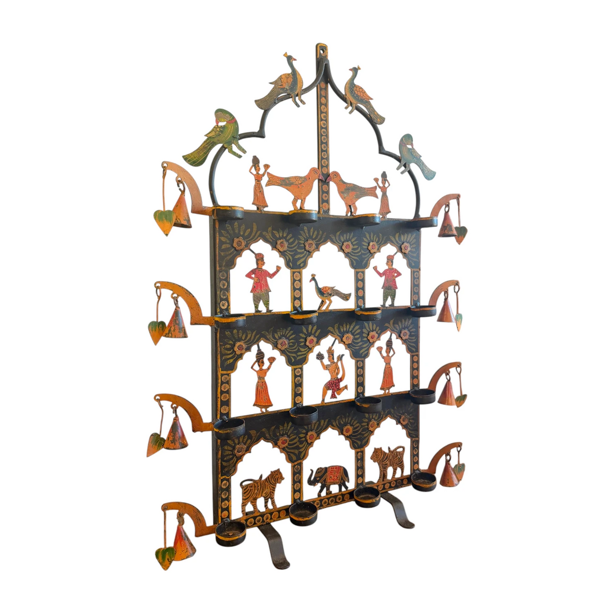 Rajasthani Iron Toran Candle Stand