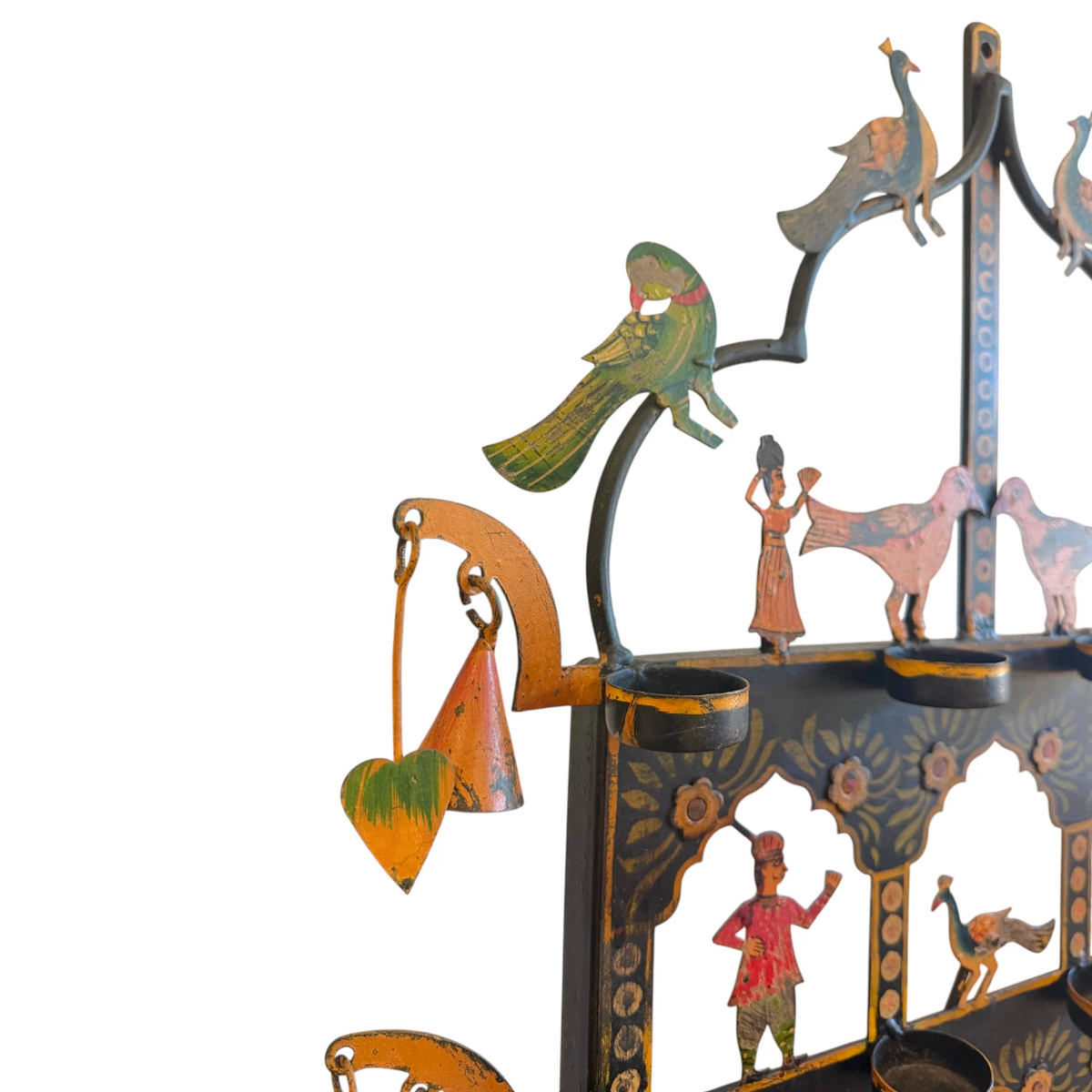 Rajasthani Iron Toran Candle Stand