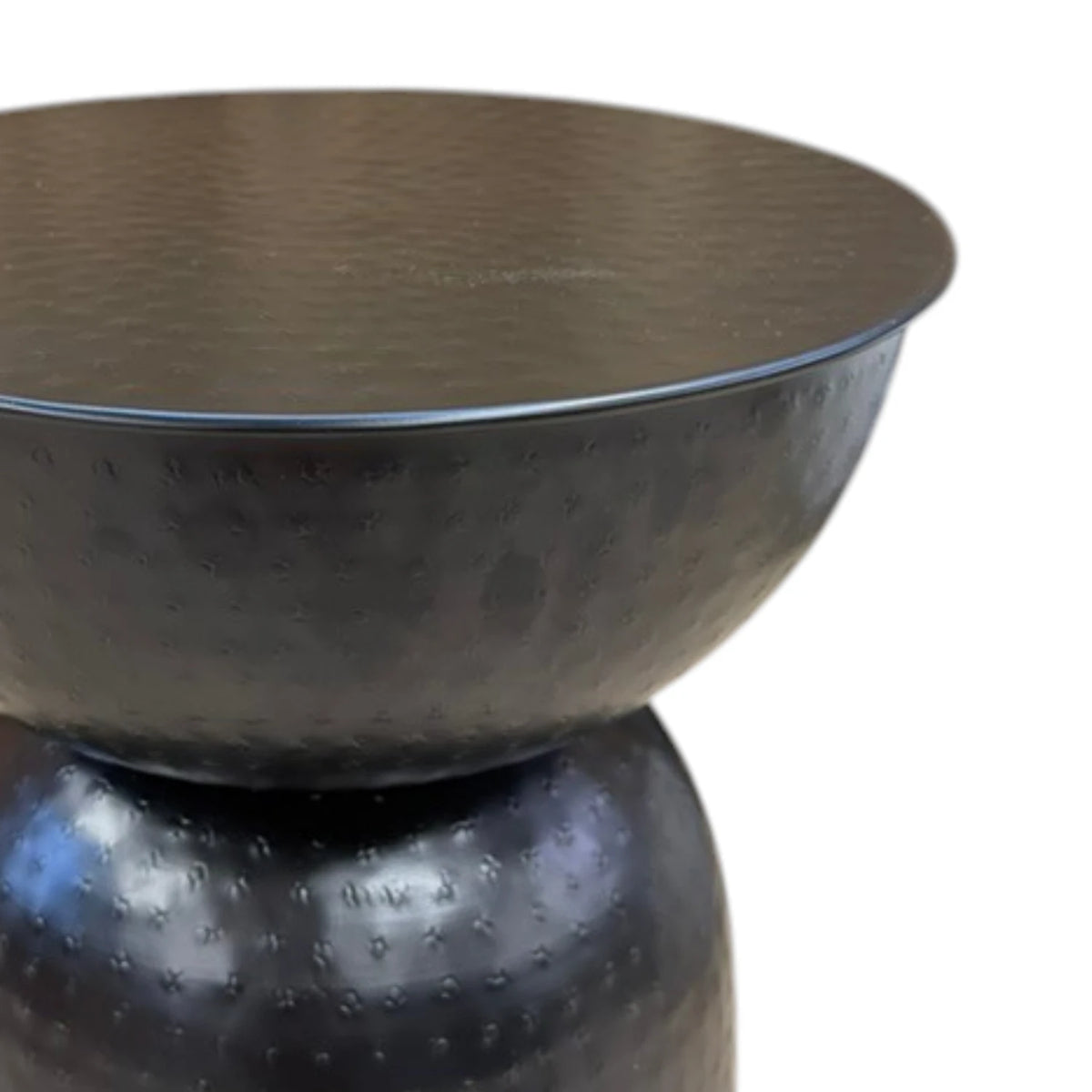 Chloe Side Table - Textured Black
