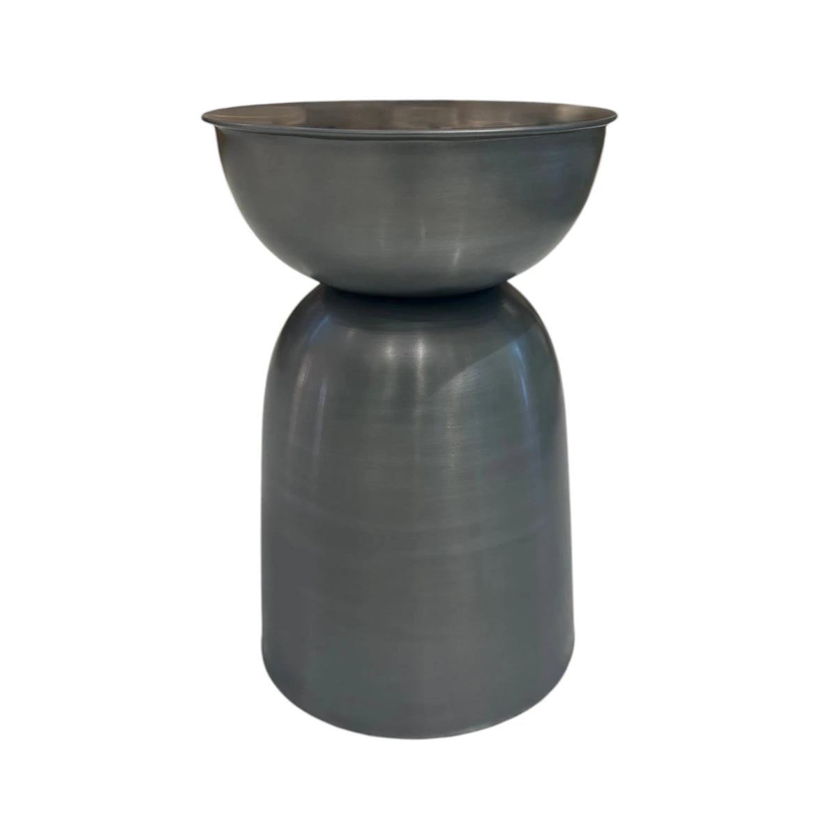 Chloe Side Table - Plain Zinc