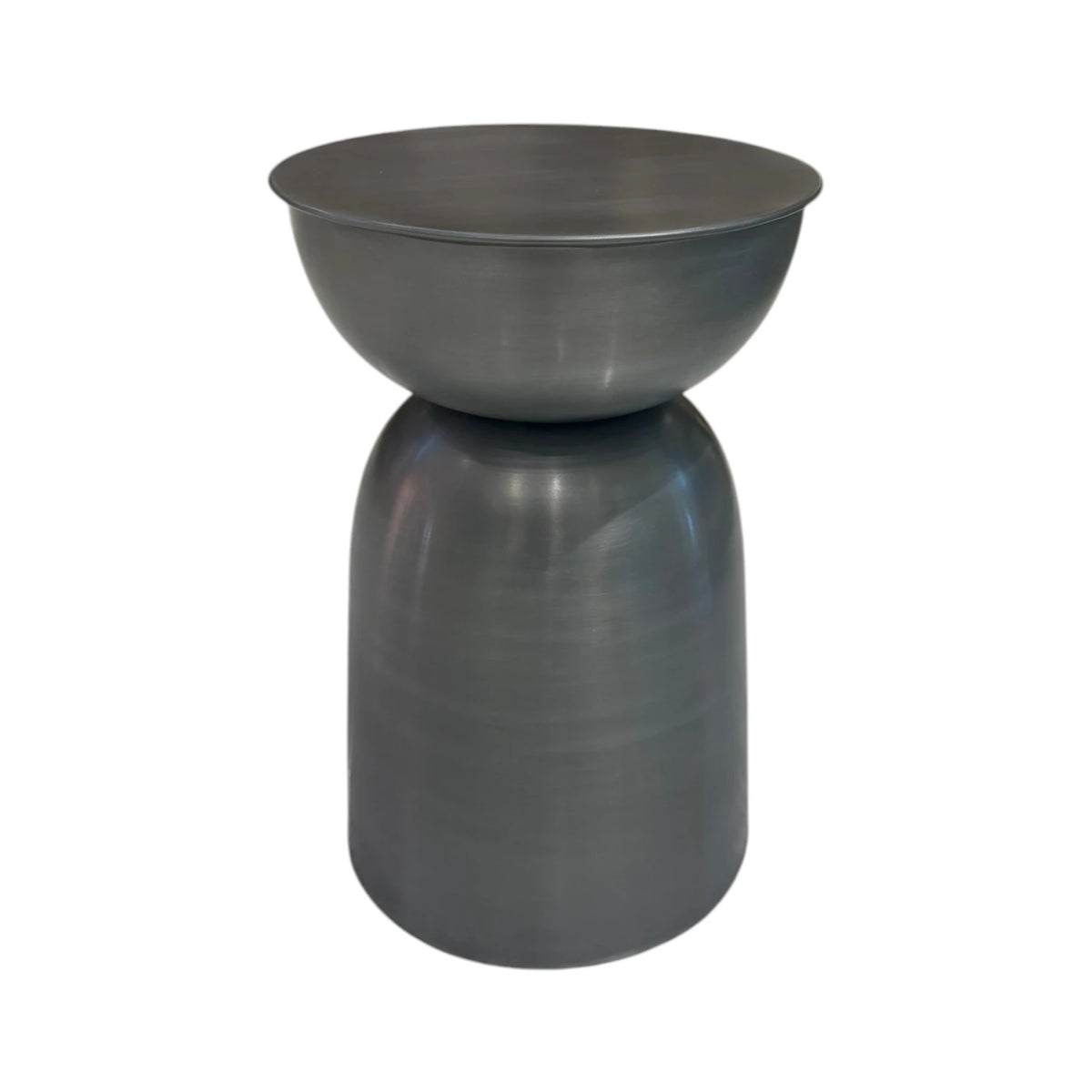 Chloe Side Table - Plain Zinc
