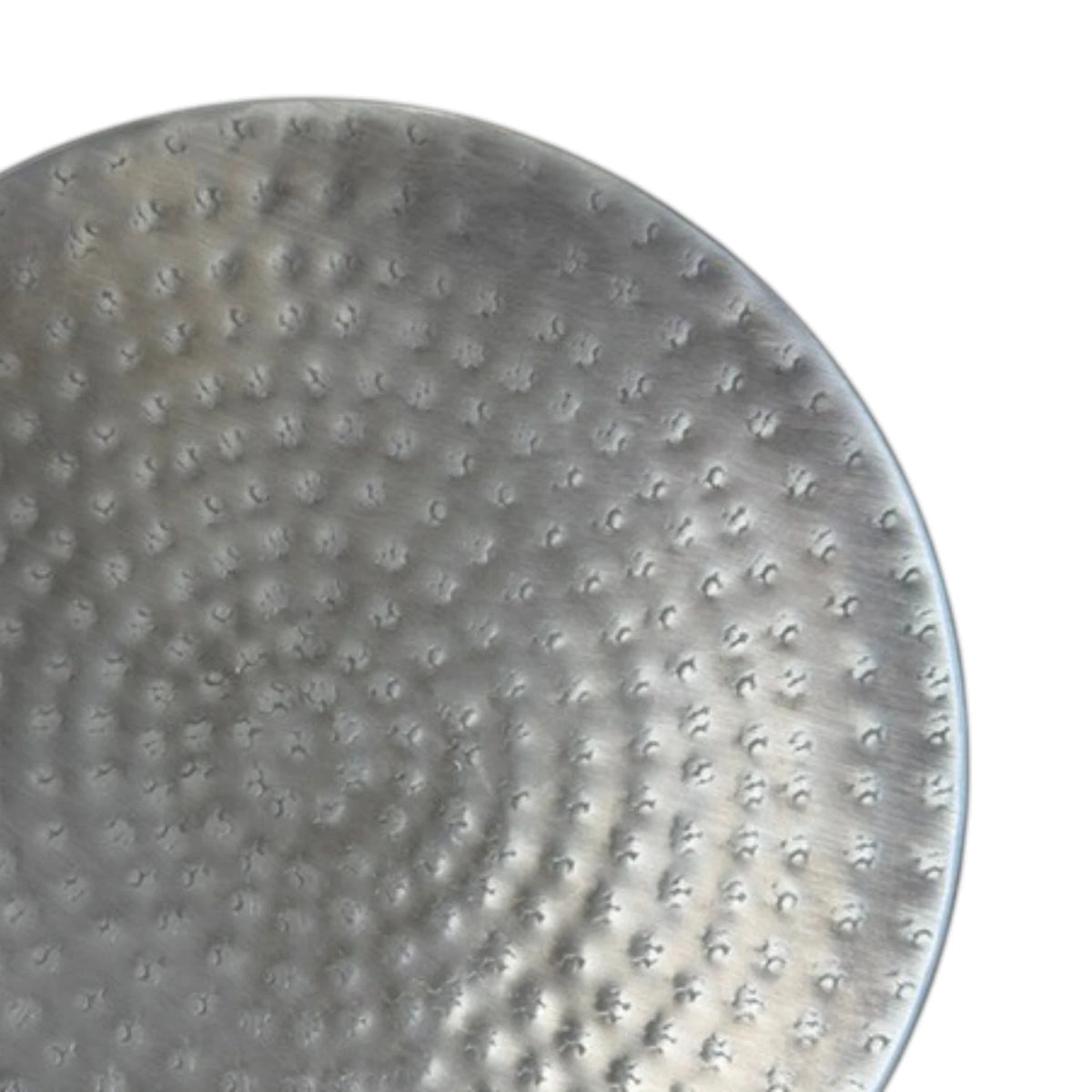 Chloe Side Table - Textured Zinc