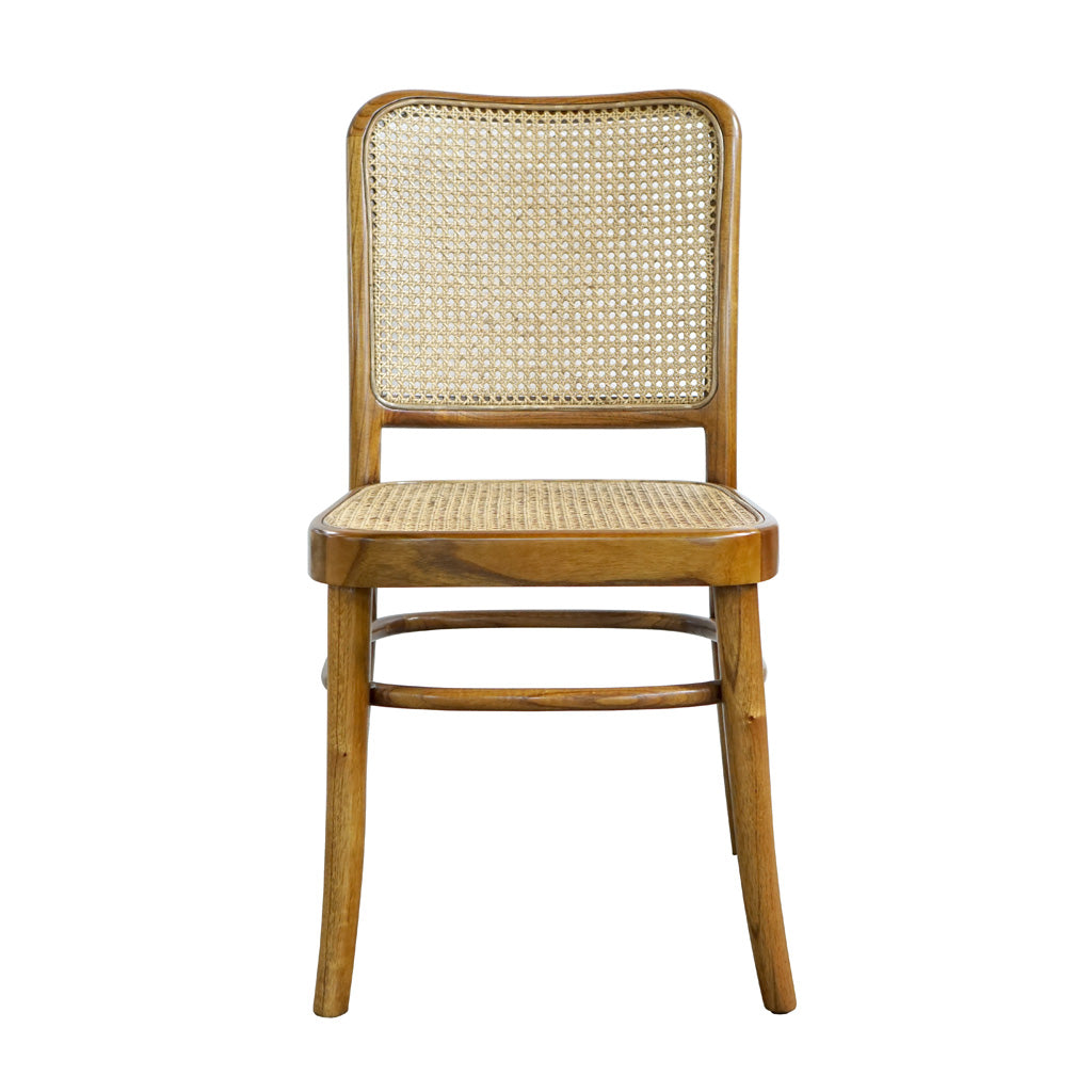 Bellagio Rattan Dining Chair - Toffee