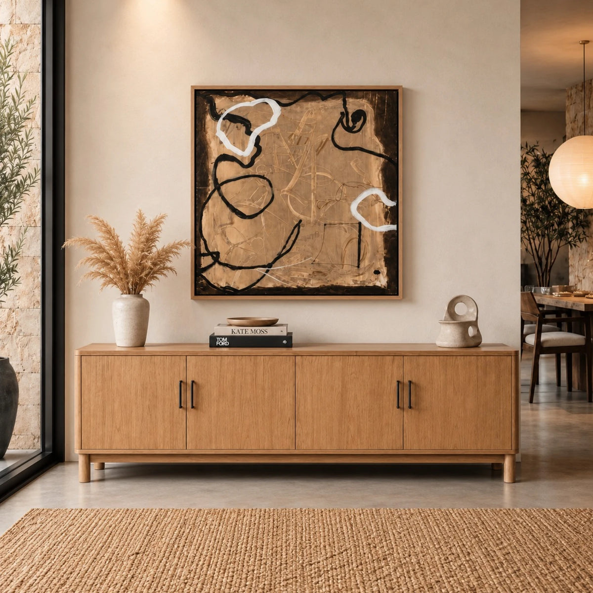 Wall Art Terra Rhythm 120x120cm - B