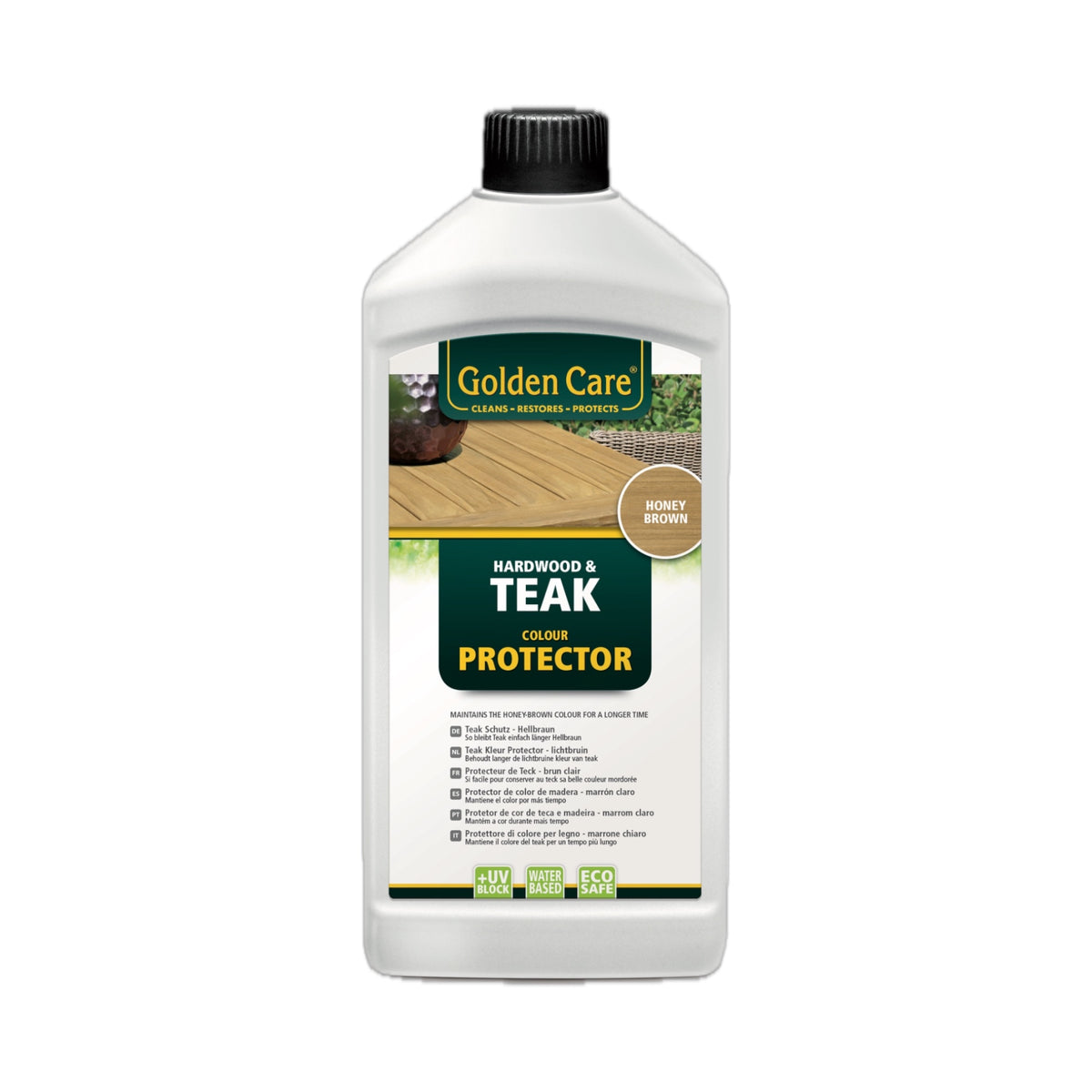 Golden Care Teak Protector 1L - Honey Brown