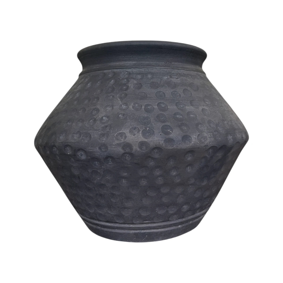 Orso Black Terracotta Vase