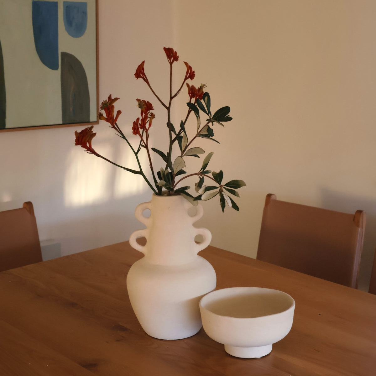 Celine Paper Mache Vase - Small