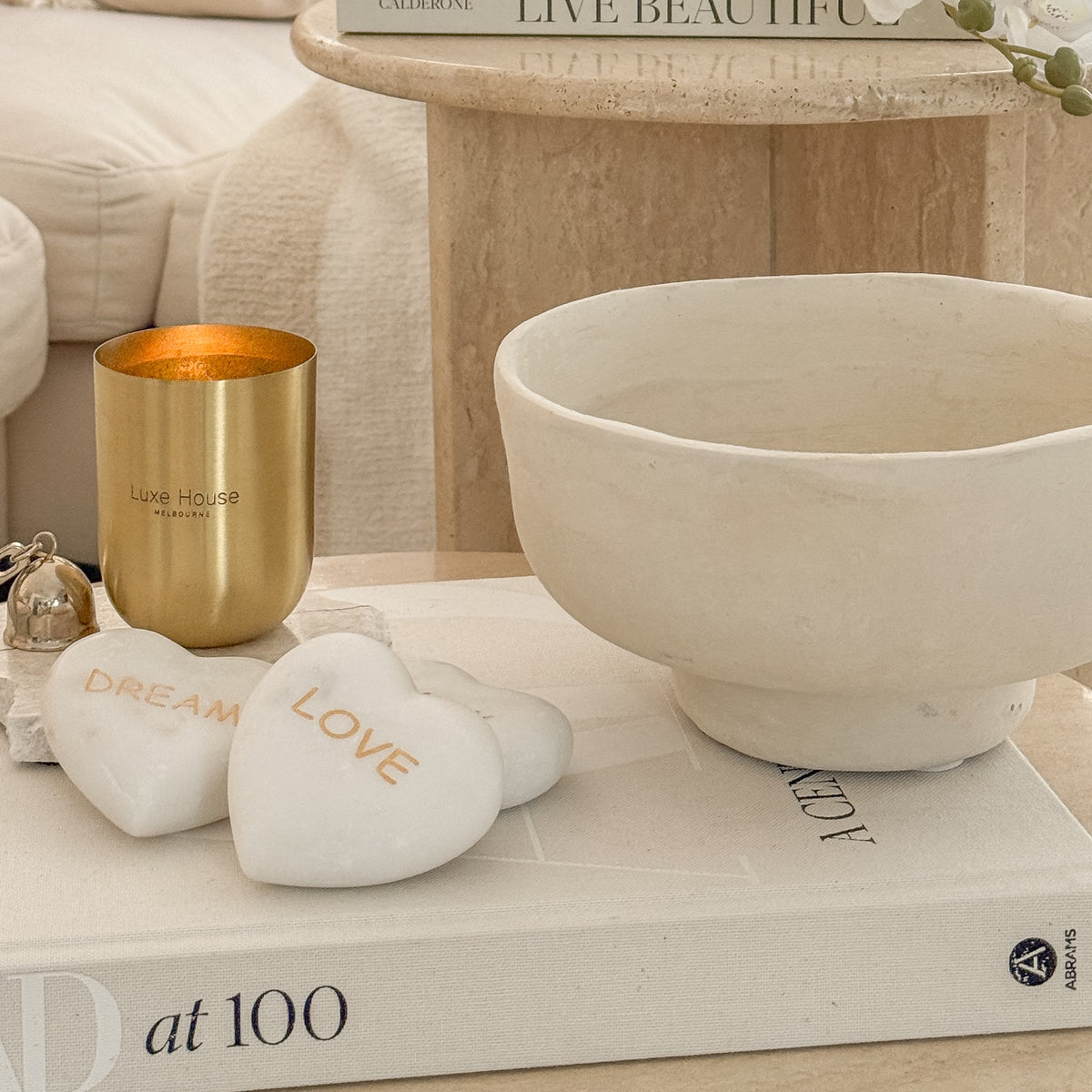 Perla Paper Mache Bowl