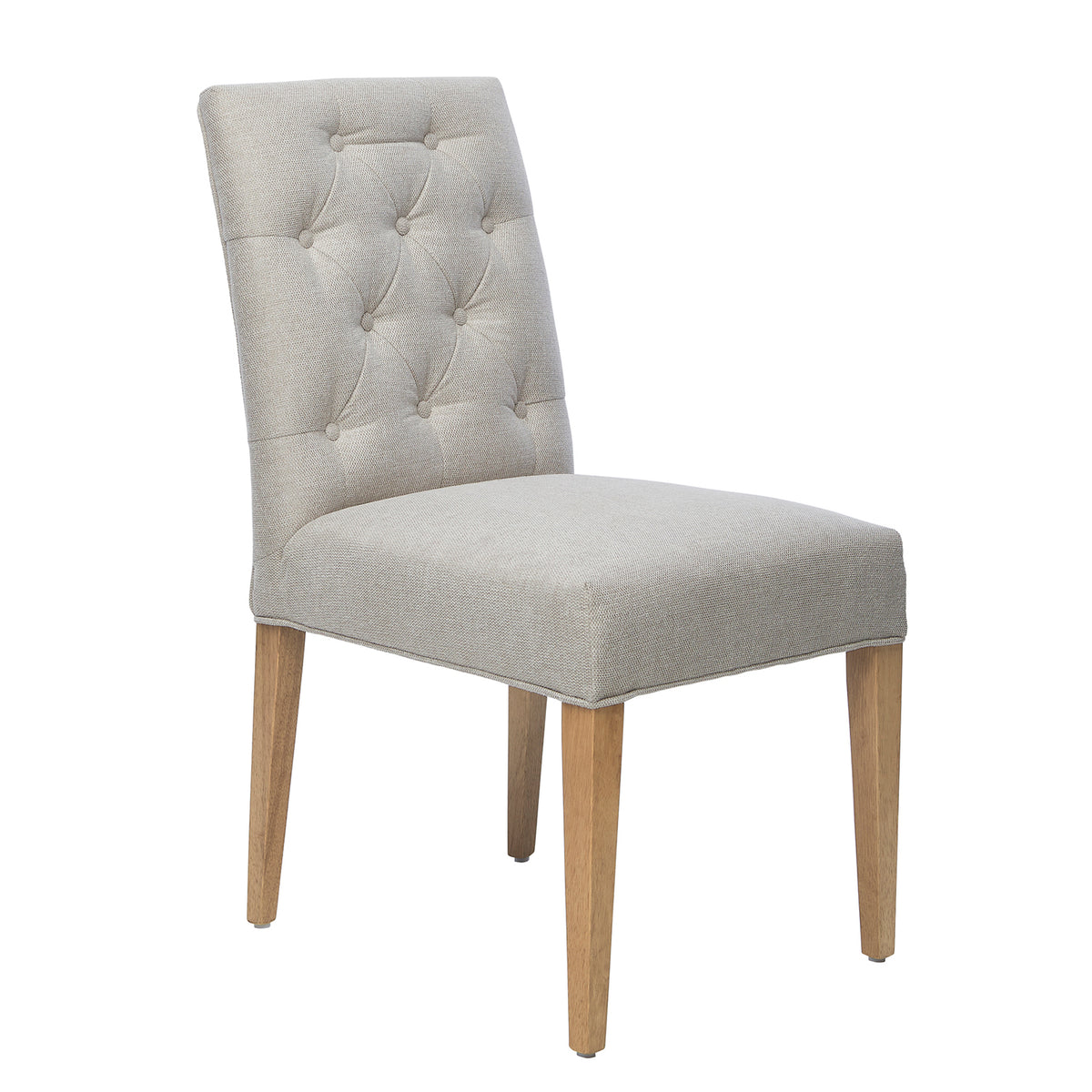 Valentina Dining Chair - Shell / Natural Leg