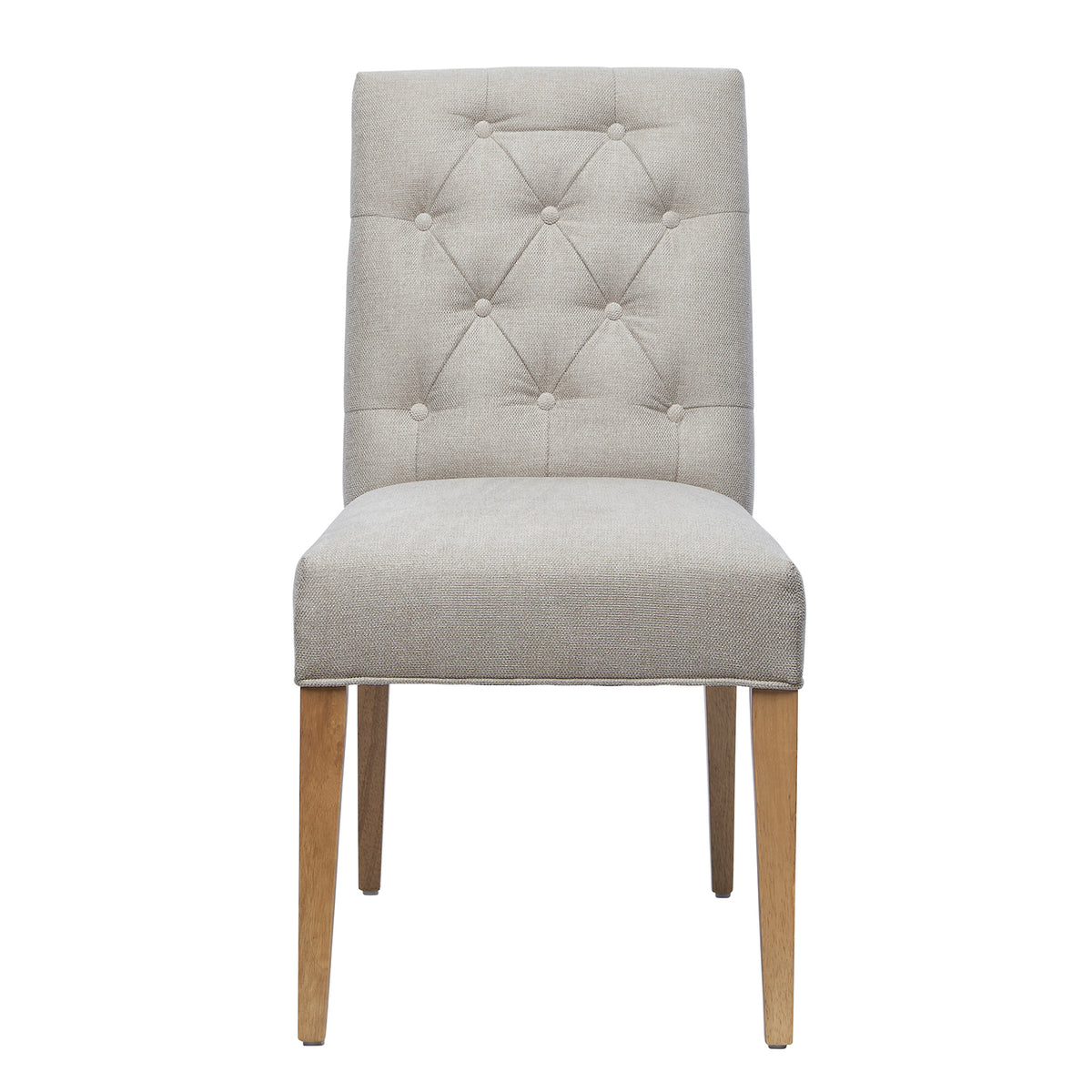 Valentina Dining Chair - Shell / Natural Leg