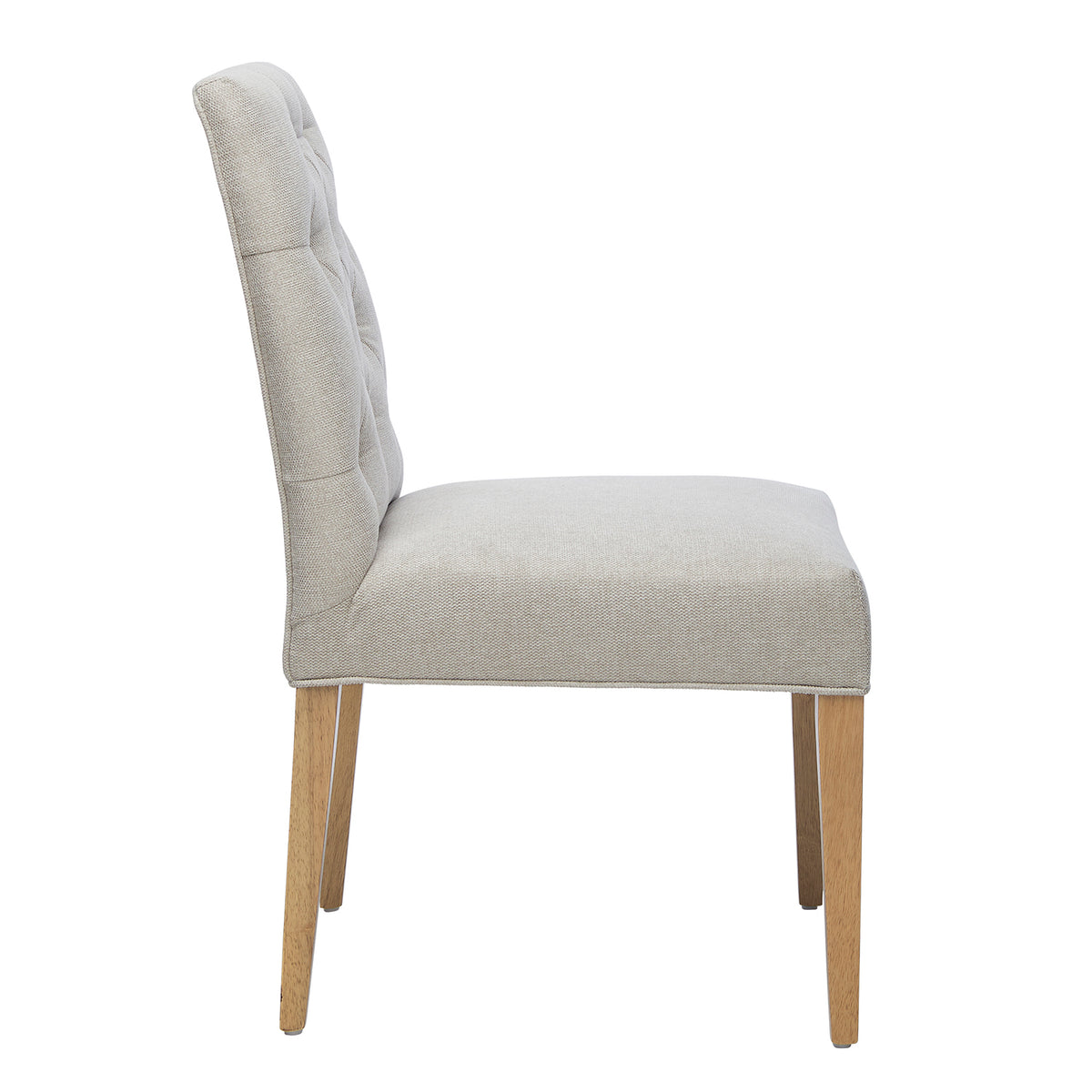 Valentina Dining Chair - Shell / Natural Leg
