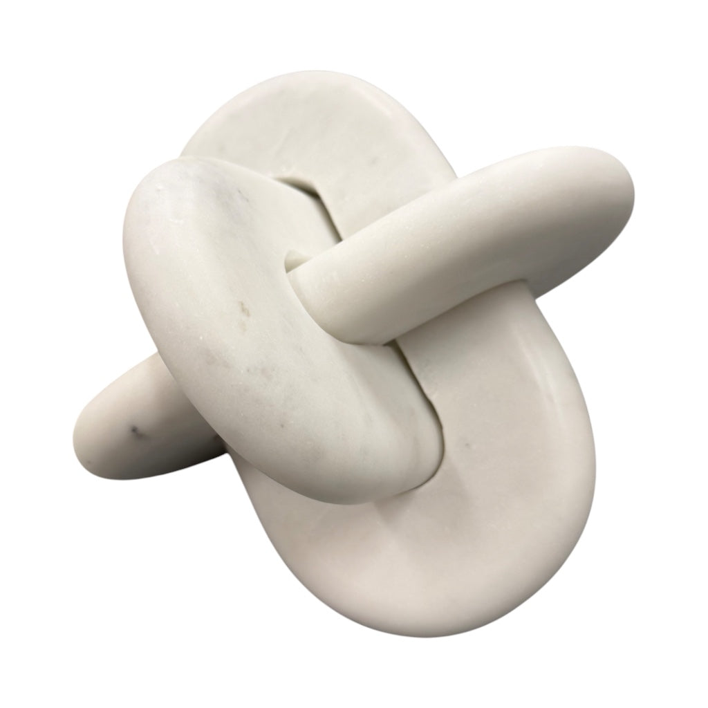 White Marble Knot - Small
