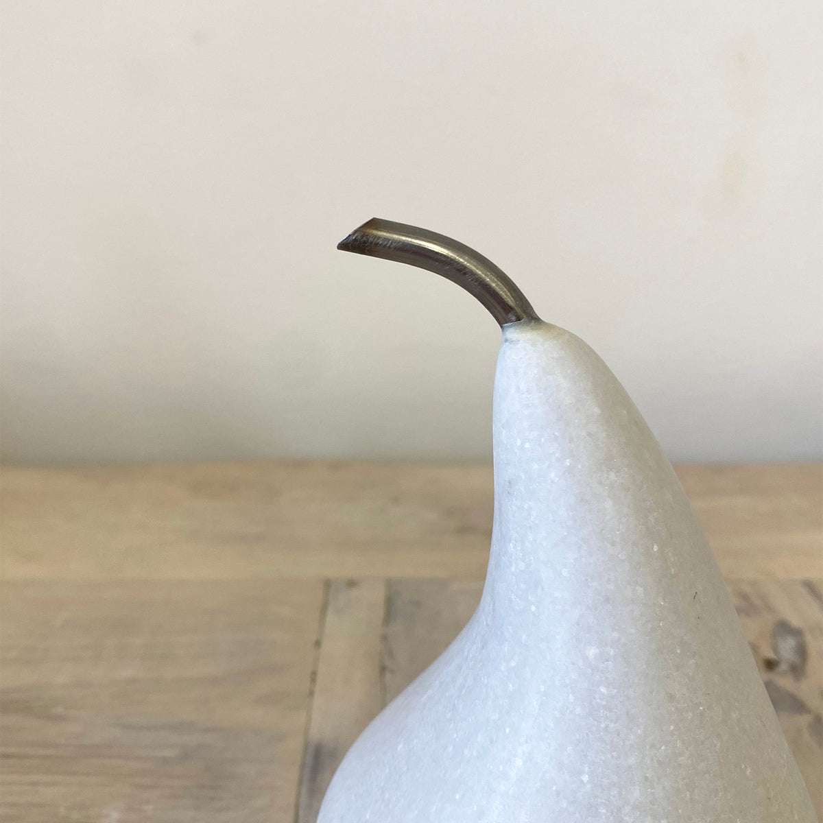 White Marble Pear - Small