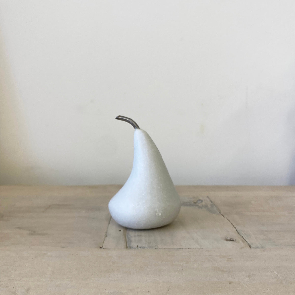 White Marble Pear - Small