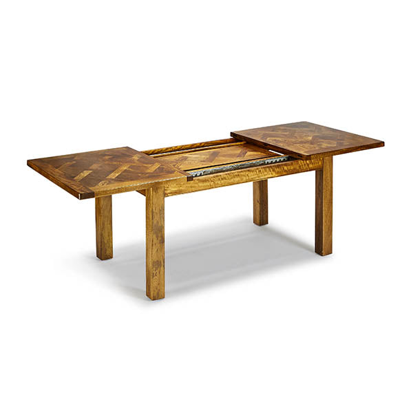 Bellagio Extension Dining Table 210-310cm - Toffee Parquetry