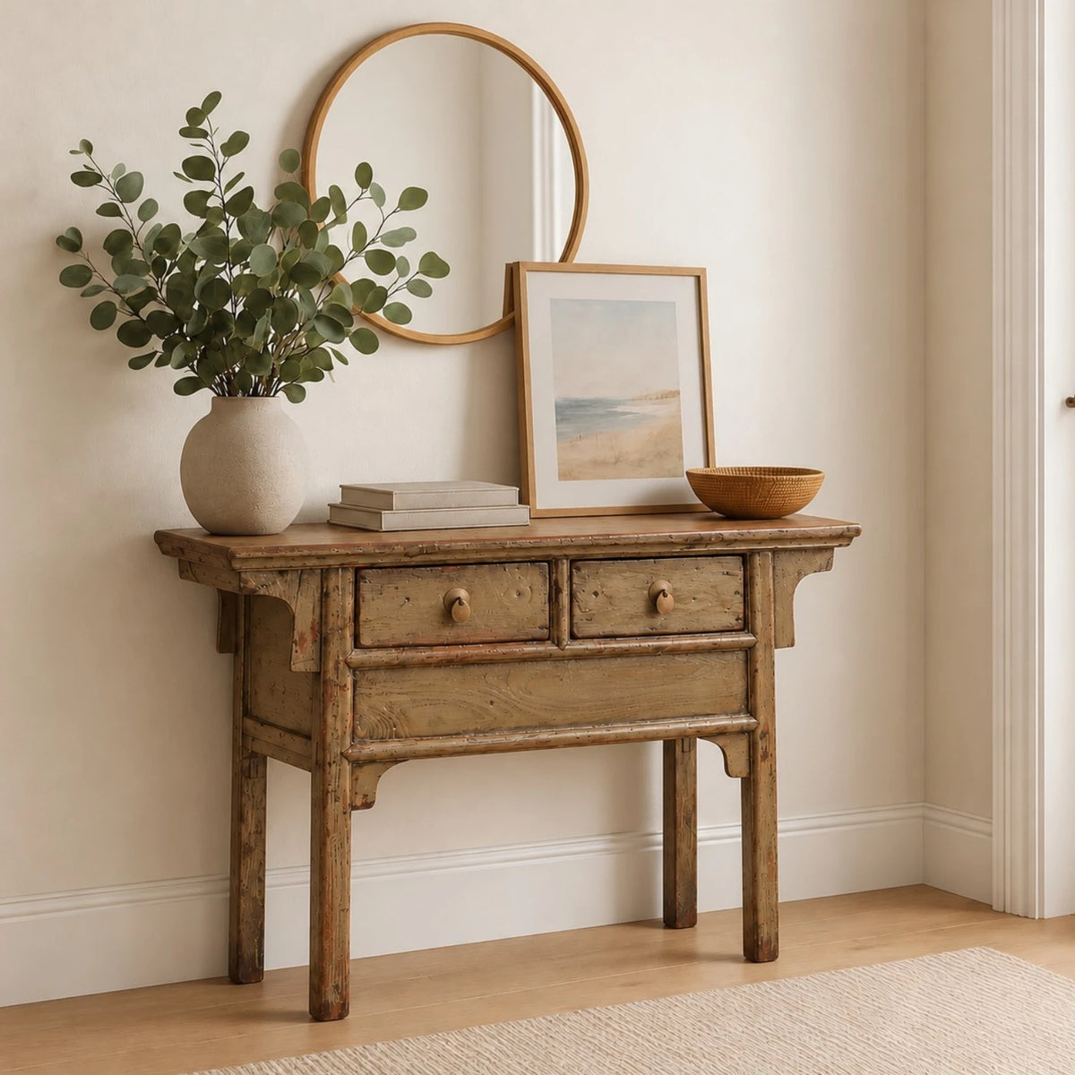 Console Table with 2 Drawers - 2025-004-O