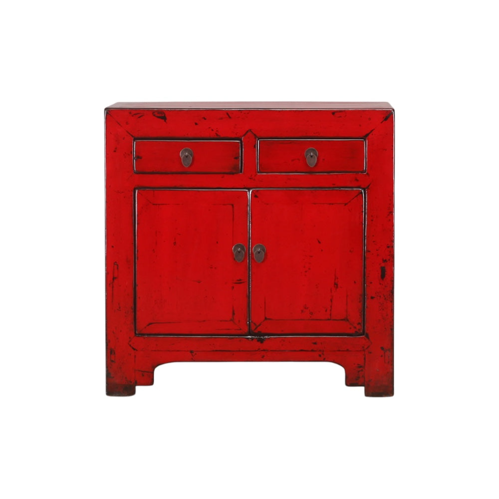 Chinese Cabinet with 2 Drawers & 2 Doors - 2025-006-O