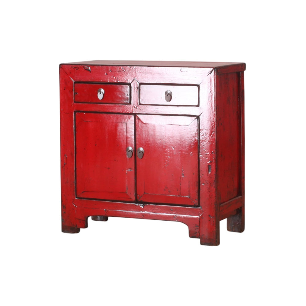 Chinese Cabinet with 2 Drawers & 2 Doors - 2025-006-O