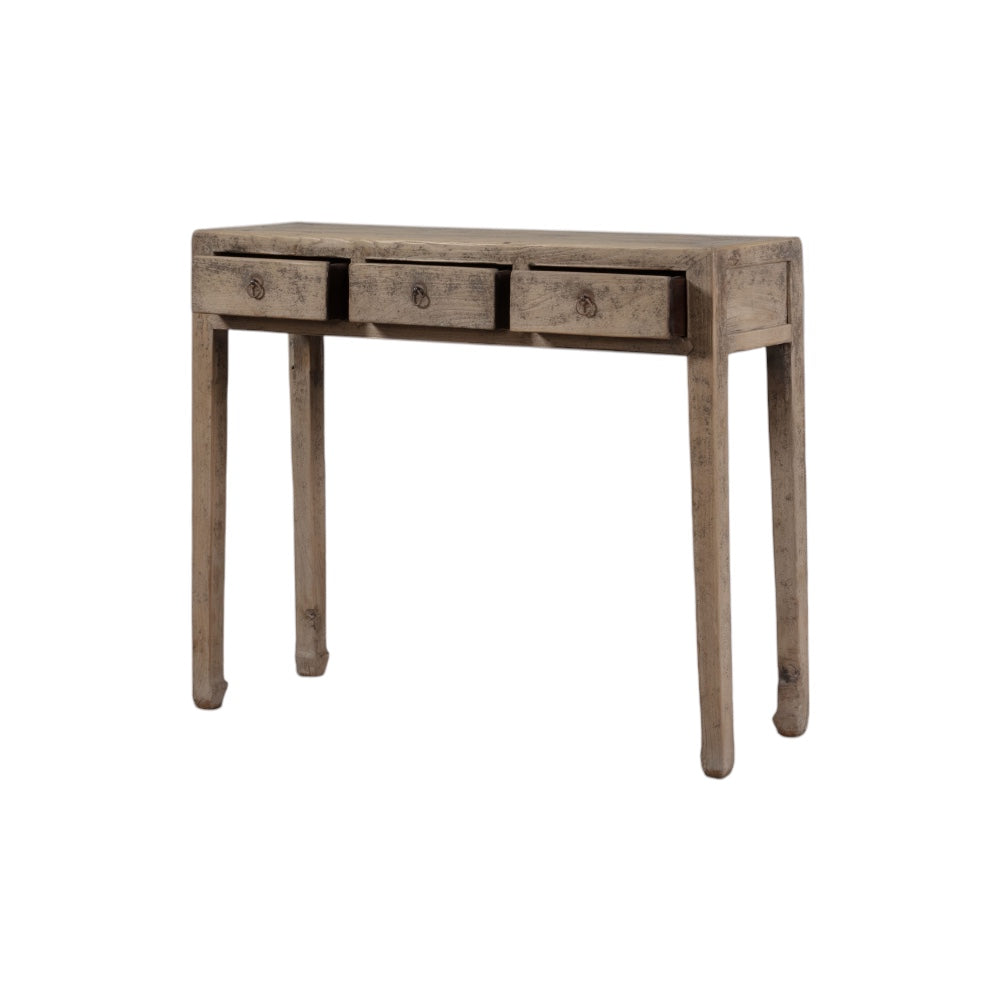 Chinese Console Table with 3 Drawers - 2025-082-O