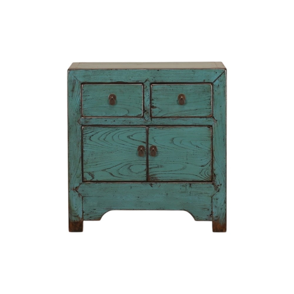 Chinese Cabinet with 2 Doors & 2 Drawers - 2025-104-O