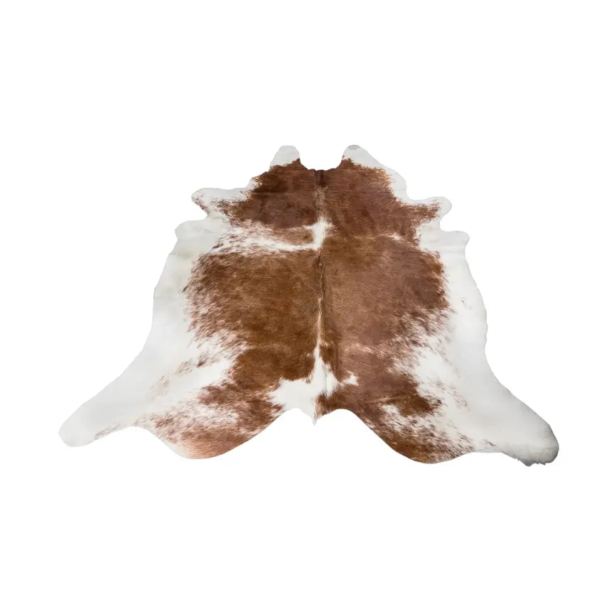 Natural Cow Hide Rug - Hereford Special
