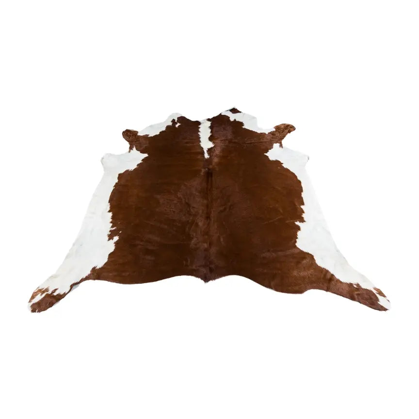 Natural Cow Hide Rug - Hereford