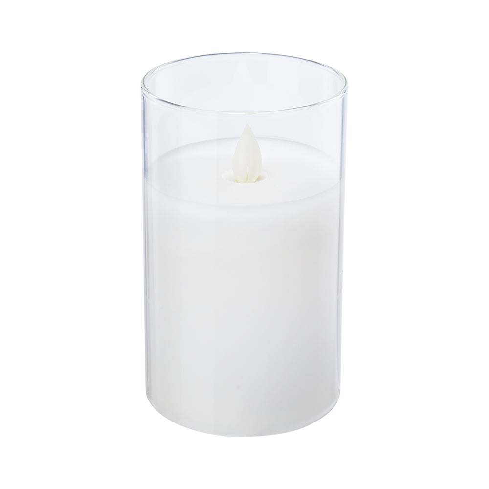 LED Candle with Remote Set of 3 - White
