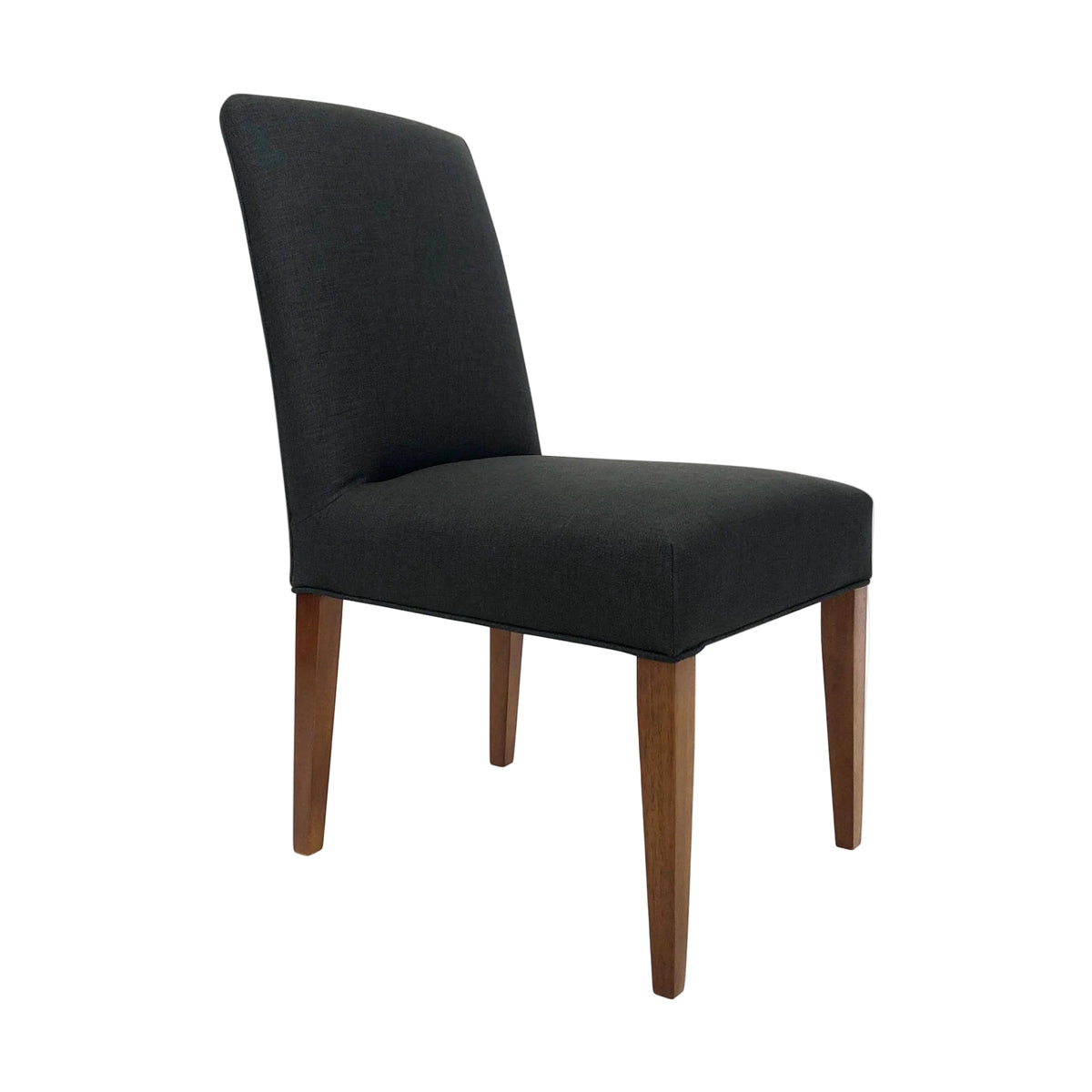Arizona Dining Chair - Charcoal / Honey Leg
