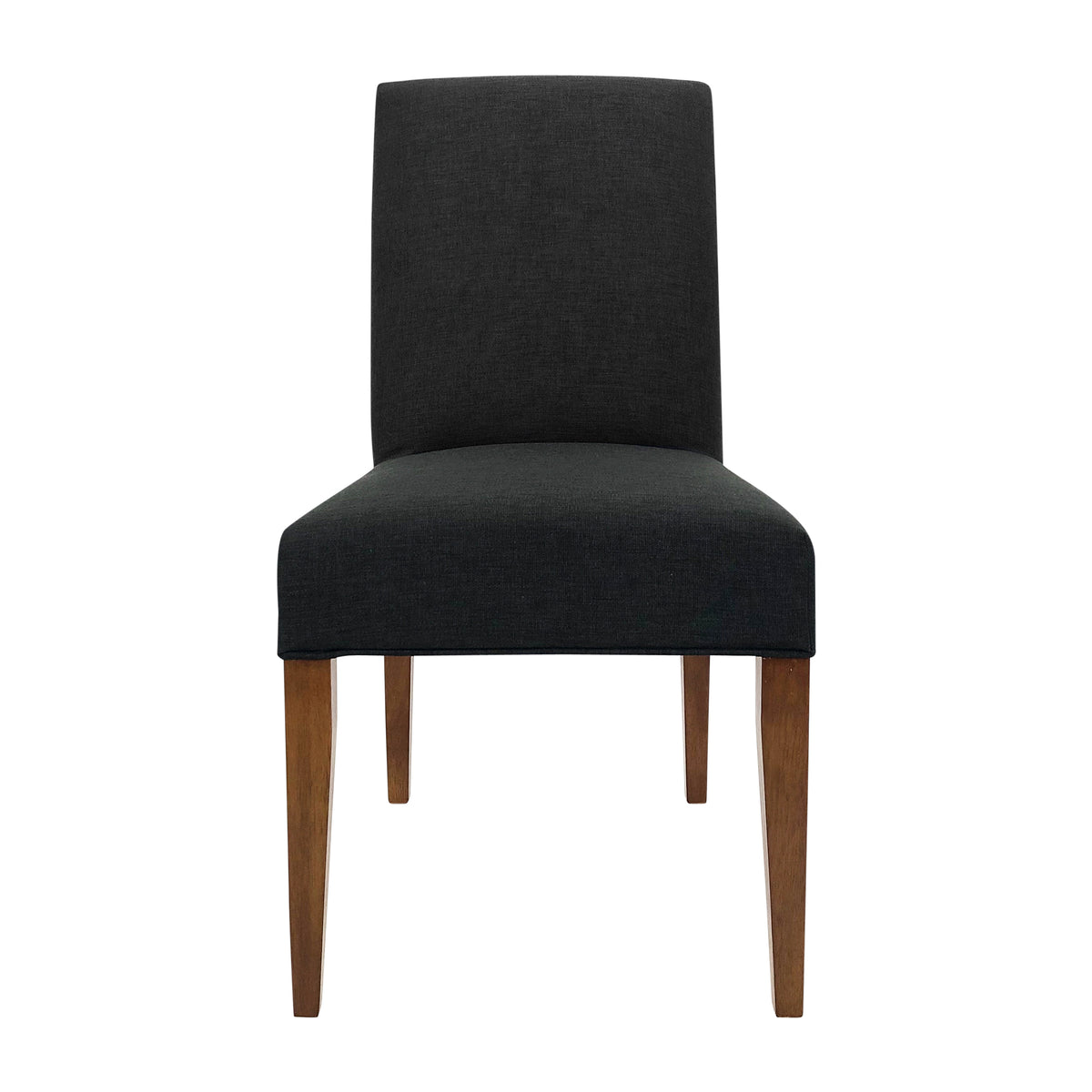 Arizona Dining Chair - Charcoal / Honey Leg