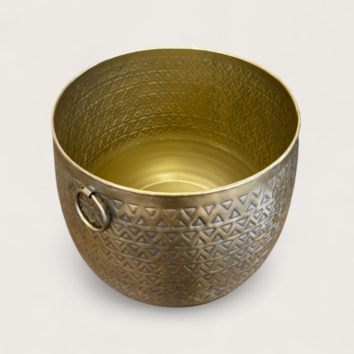 Azure Brass Iron Planter - Extra Large