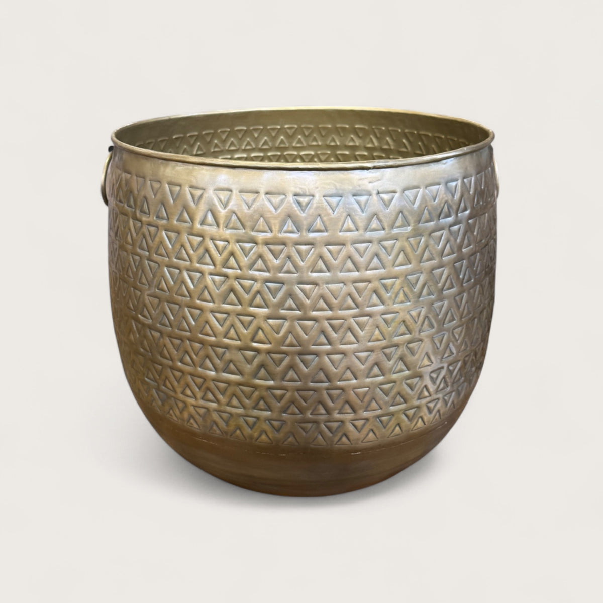 Azure Brass Iron Planter - Extra Large