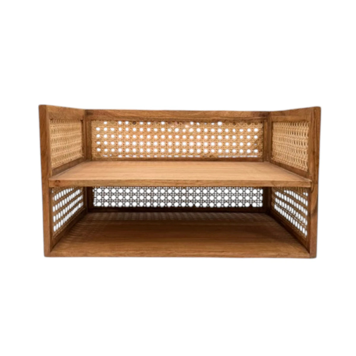 Bermuda Rattan Paper Tray - 2 Tier