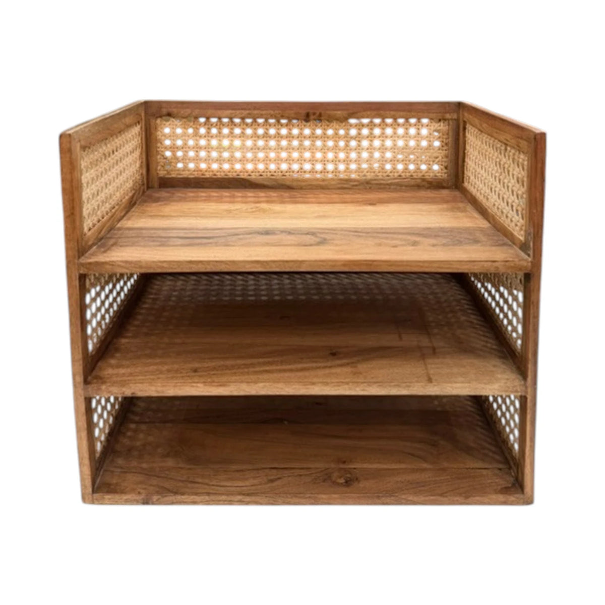Bermuda Rattan Paper Tray - 3 Tier