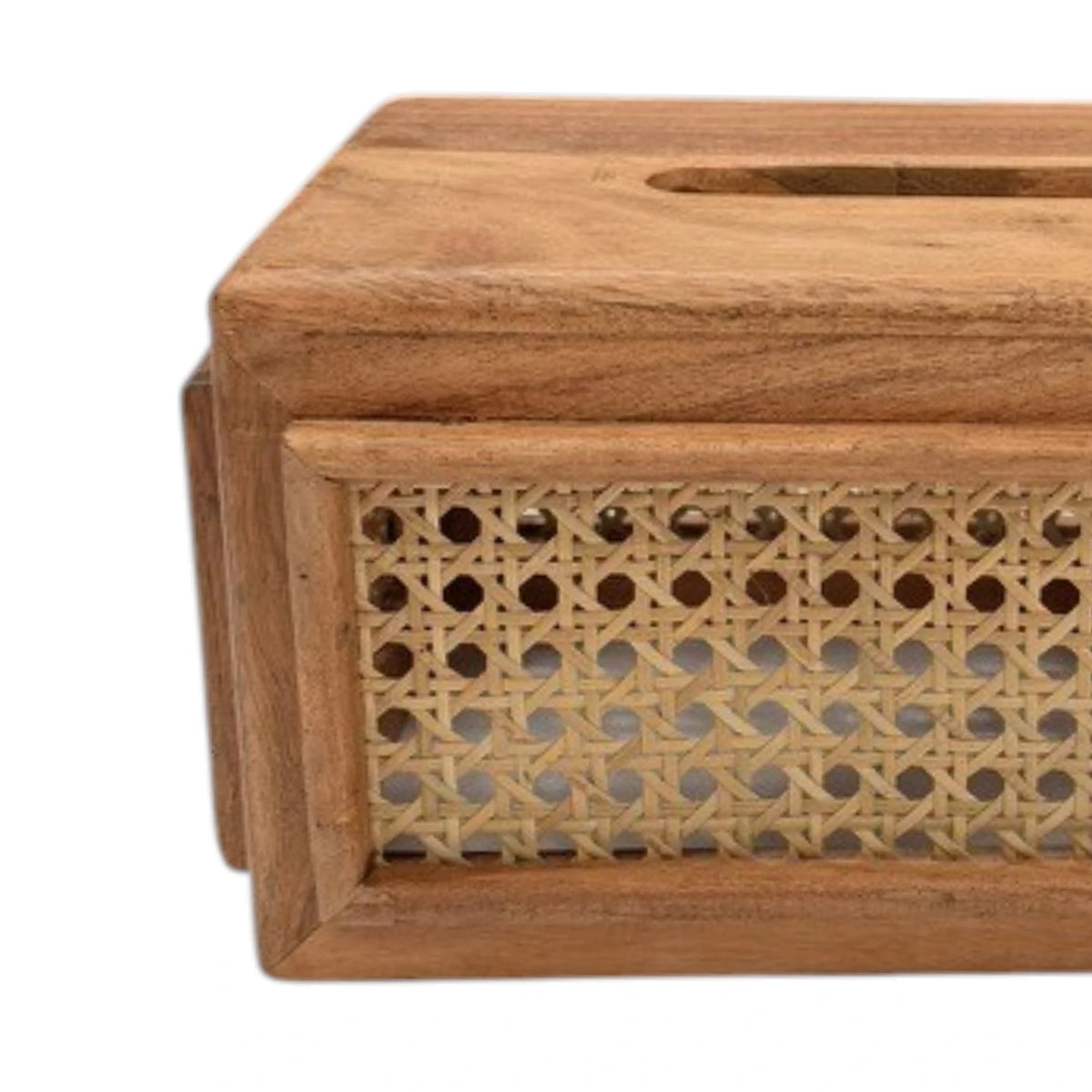 Bermuda Rattan Tissue Box